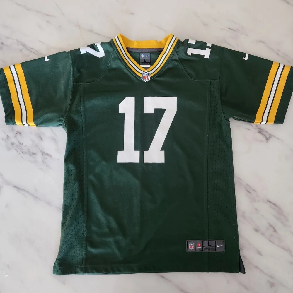 Nike Green Bay Packers Devonte Adams NFL Football‎ jersey Youth